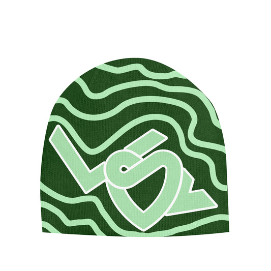 Green Bigluv Logo Beanie